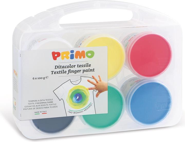 Primo Fingerfarbe (Multicolor, 600 ml)