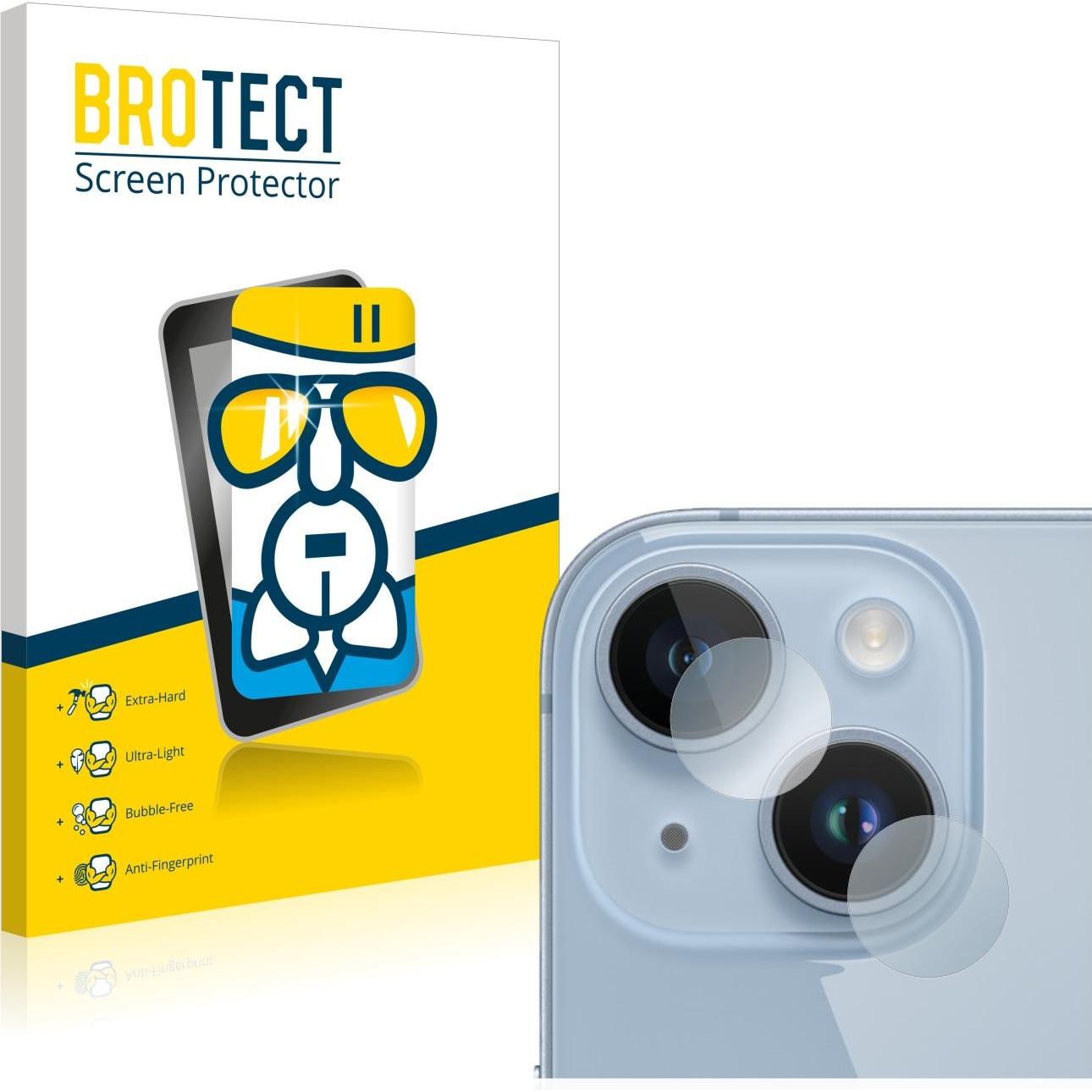 Thumbnail - BROTECT AirGlass Panzerglasfolie (1 Stück, Apple iPhone 14), Smartphone Schutzfolie, Transparent