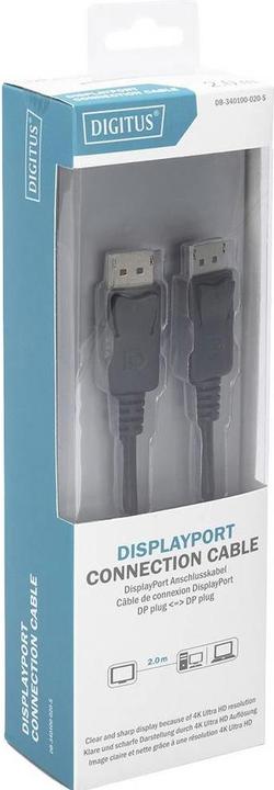 Produktbild Digitus DisplayPort — DisplayPort (2 m, DisplayPort)
