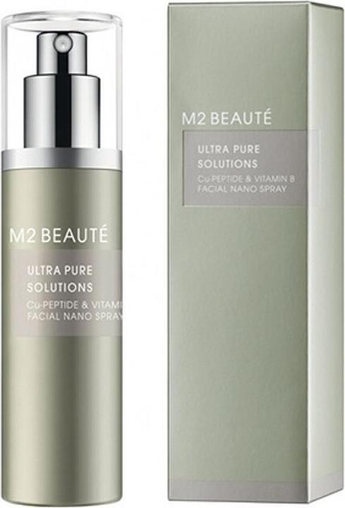 Actual product image M2 Beauté Ultra Pure Solutions Cu-Peptide & Vitamin B Facial Nano Spray (75 ml)