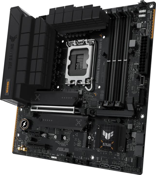 Produktbild ASUS TUF GAMING B760M-PLUS WIFI II (LGA 1700, Intel B760)