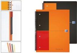 Image du produit Oxford Cahier de notes du collège Cahier de notes (A4+, Quadrillé, Couverture rigide)