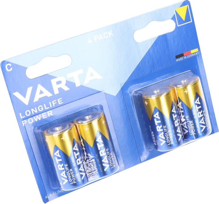 Immagine prodotto Varta potenza a lunga durata (4 pz., C, 7800 mAh)