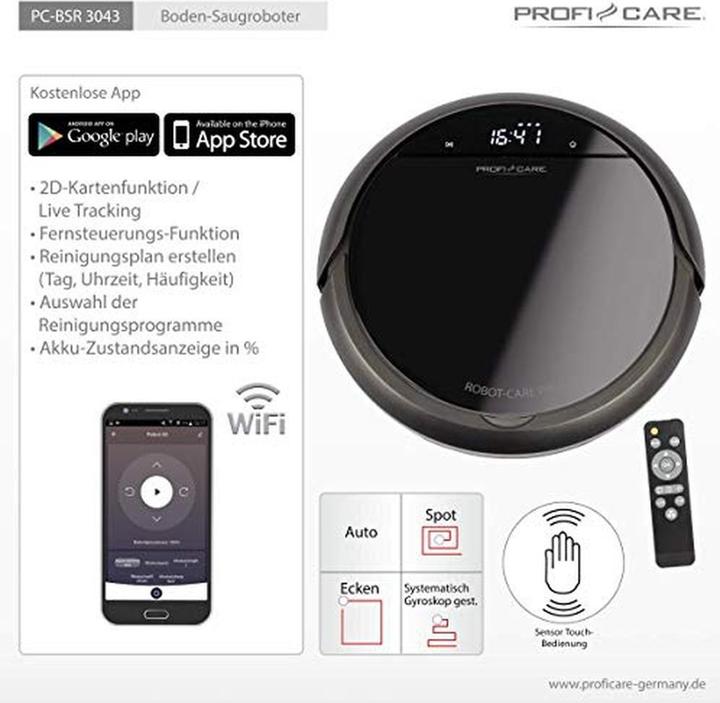 Produktbild Profi-Care PC-BSR 3043 (Saugroboter)