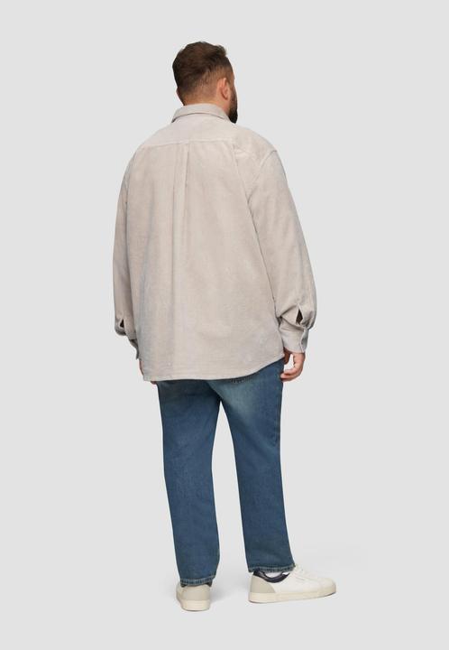 Immagine prodotto s.Oliver Hemd Regular Fit: Cordhemd mit Brusttasche (4XL)