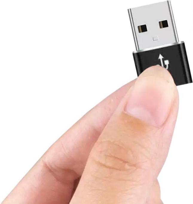 Actual product image JTI Wireless USB-C to USB-A adapter - Black (USB Type C, USB-A)