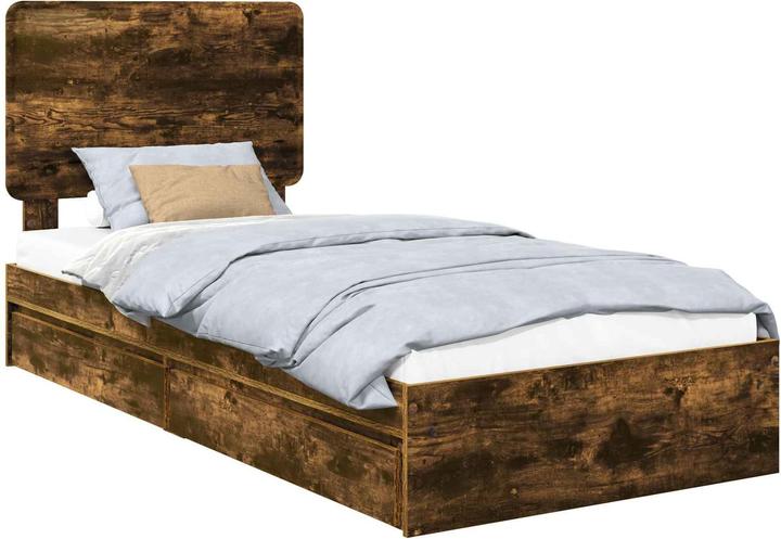 Image du produit vidaXL Aufbewahrungsbettgestell (90 x 190 cm)