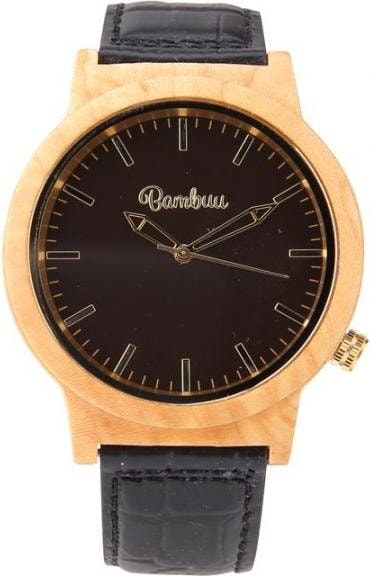 Produktbild Bambuu Holzuhr (Analoguhr, 40 mm)