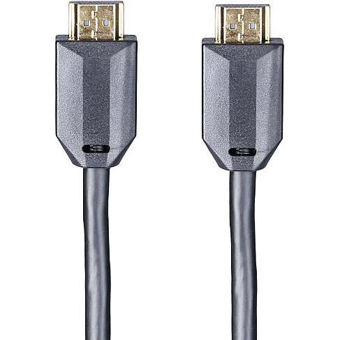 Thumbnail - Shiverpeaks S/CONN maximum connectivity Ultra HDMI Kabel, 10K, PVC, schwarz, 0,5m (0.50 m, HDMI), Video Kabel