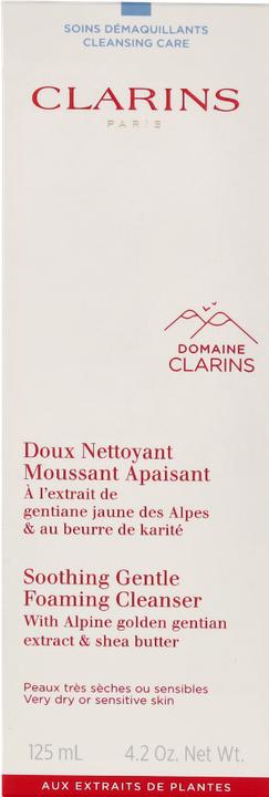 Immagine prodotto Clarins Doux Nettoyant Mouss Apaisant (re) (Schiuma detergente, 125 ml)