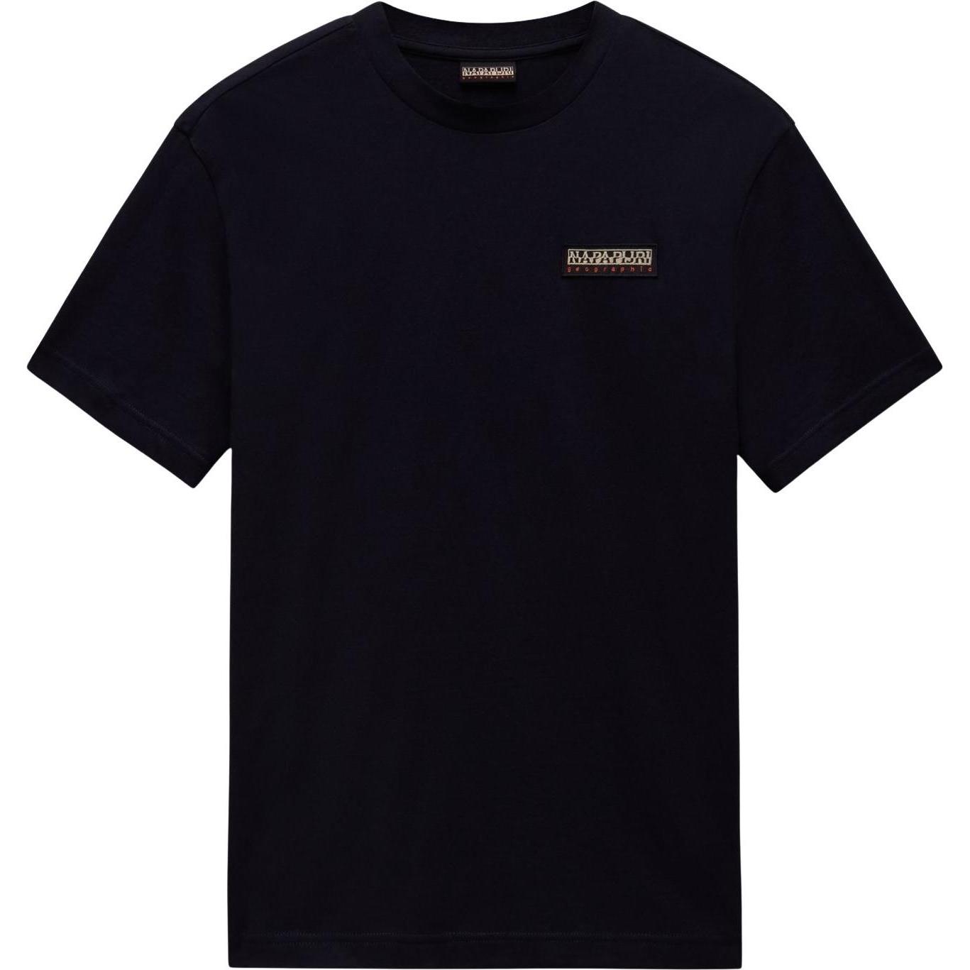Napapijri, Herren, Shirt, t-shirt, Schwarz, (XL)