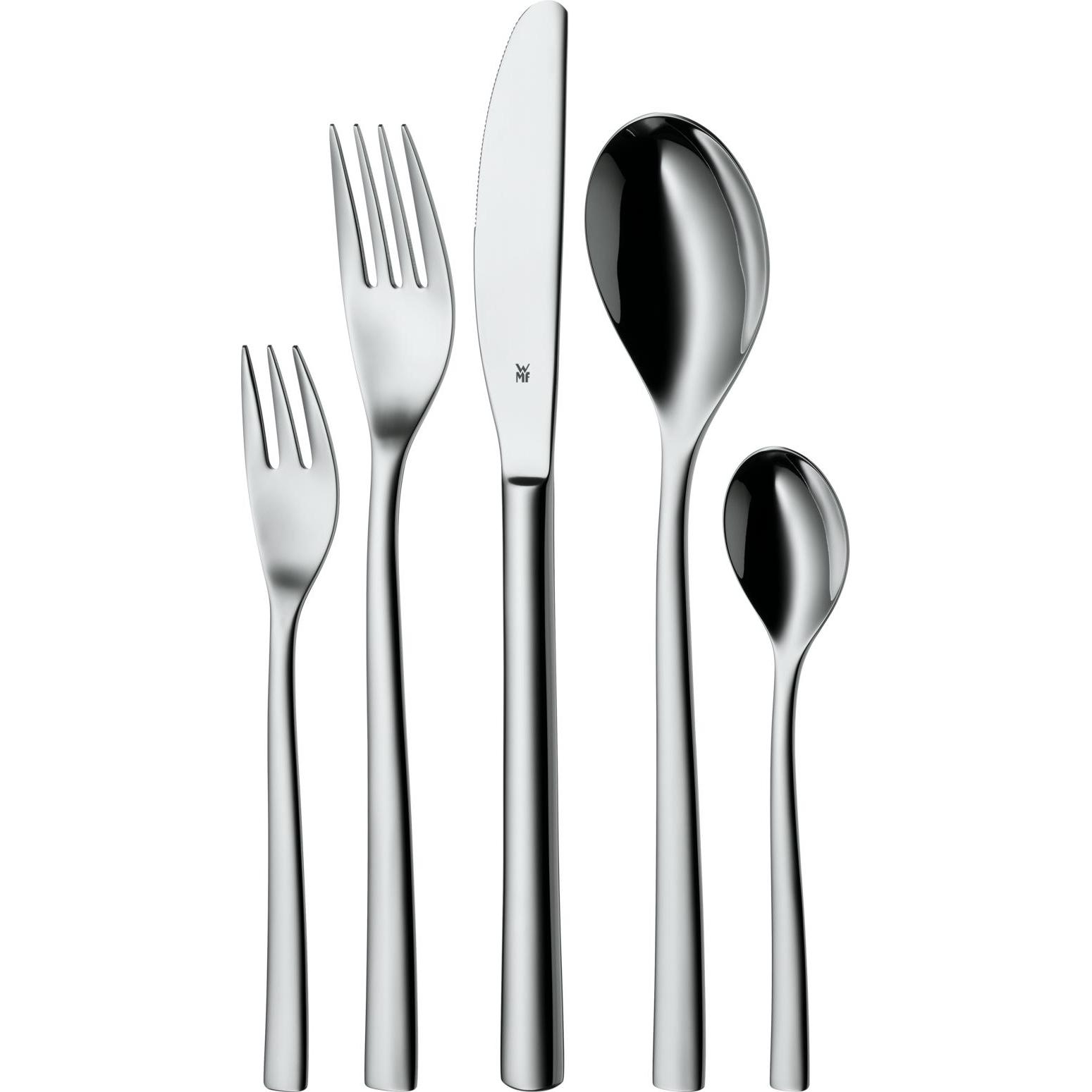 WMF Löffel Kaffeelöffel Teelöffel Essbesteck Palermo Edelstahl 18/10 poliert (1 Stück, Löffel) (11.7707.9990)