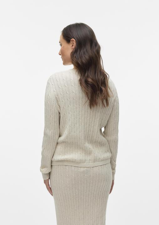 Immagine prodotto Mamalicious Normal geschnitten Rundhals Gerippte Ärmelbündchen Strickoberteil Gestricktes Oberteil