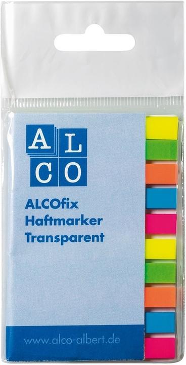 Alco Pennarelli adesivi ALCOfix, 50x6 mm, 10 colori, 40 pezzi ciascuno