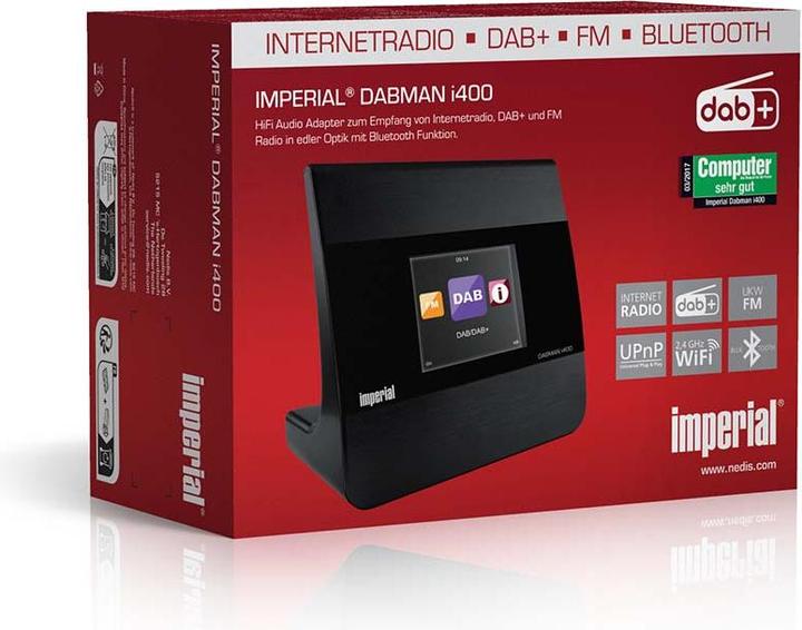 Produktbild Imperial Dabman i400 (Internetradio, DAB+, FM, Bluetooth, WLAN)