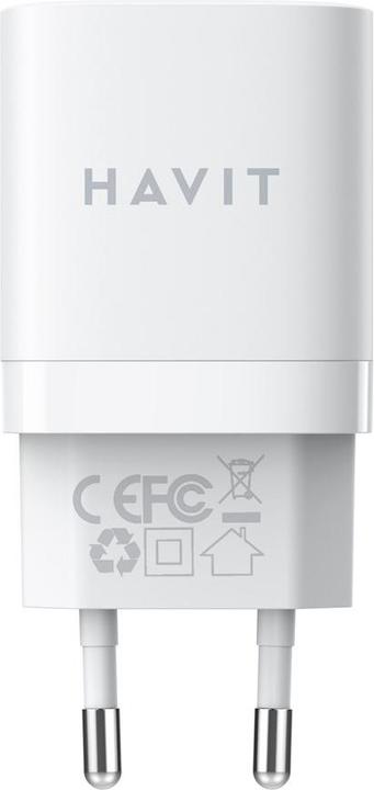 Actual product image Havit USB-A+USB-C Ladegerät UC30 EU (30 W)