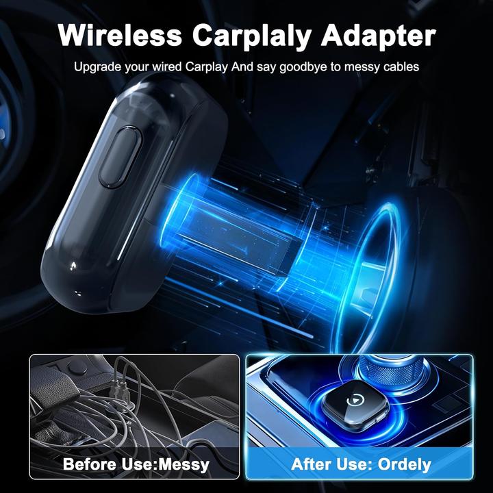 Produktbild Mynoveex CarPlay Wireless Adapter mit Instant Switch