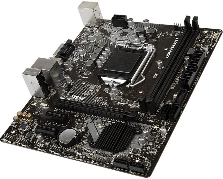 Actual product image MSI H310M Pro-D (LGA 1151, Intel H310, mATX)
