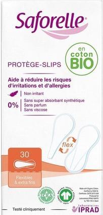 Produktbild Saforelle Flexible Extra-Thin Panty Liners 30 Count (30x)