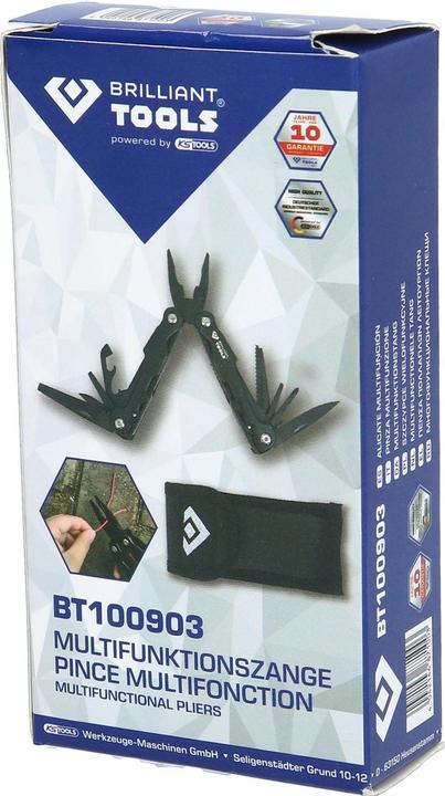 Actual product image KS Tools Knife and multifunctional pliers (15 Functions)