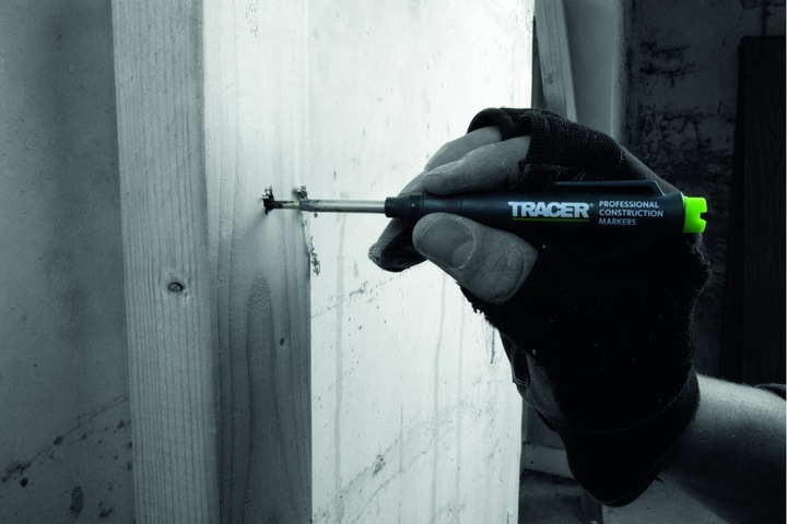 Actual product image Tracer AMP2 Tieflochmarker + Halterung (Black, 2 mm, 1 x)