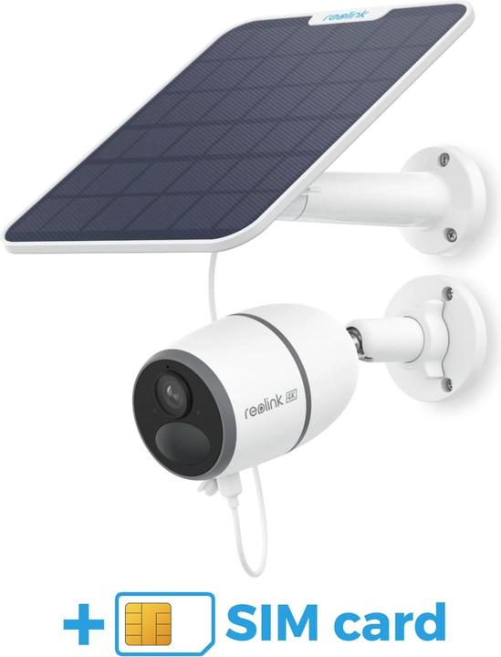 Image du produit Reolink Caméra 4G/LTE GO Ultra avec panneau solaire 2 + SIM (3840 x 2160 pixels)
