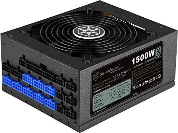 Image du produit Silverstone SST-ST1500-TI v1.1 Bloc d'alimentation modulaire 80 PLUS titane - 1500 Watt (1500 W)