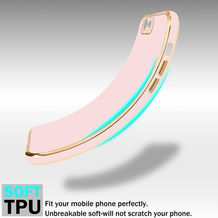 Produktbild Cadorabo TPU Hülle mit Kameraschutz für Apple iPhone 6 PLUS / 6S PLUS (Apple iPhone 6 Plus)