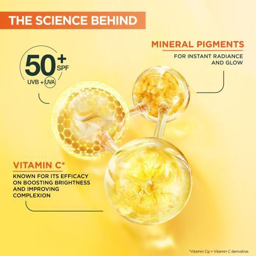 Produktbild Garnier Bright Complete (40 ml, Gesichtsfluid, SPF 50+)