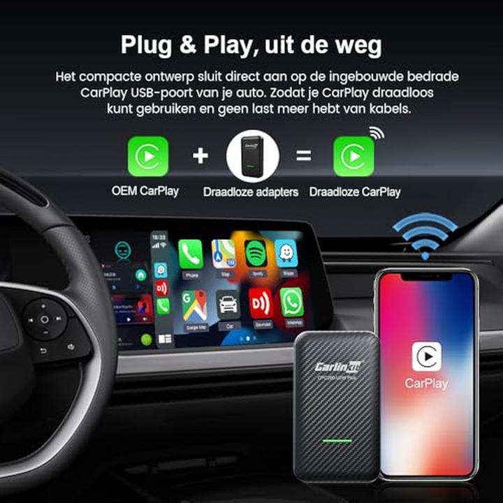 Actual product image Carlinkit CPC200-U2W Plus