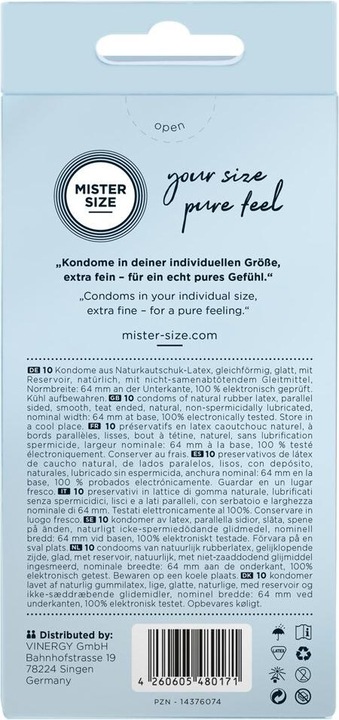 Image du produit Mister Size 47 (36 pcs)