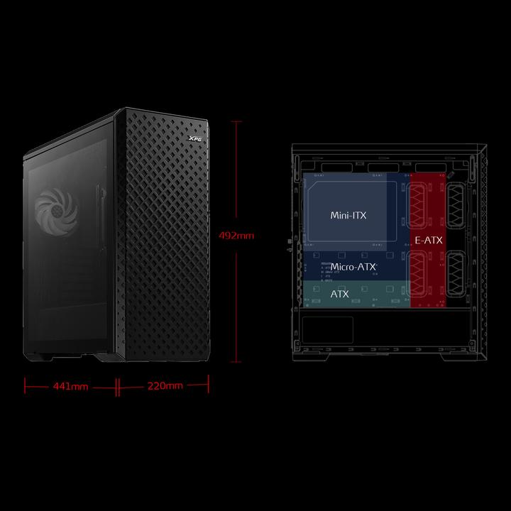 Actual product image Adata XPG Defender Pro (E-ATX)