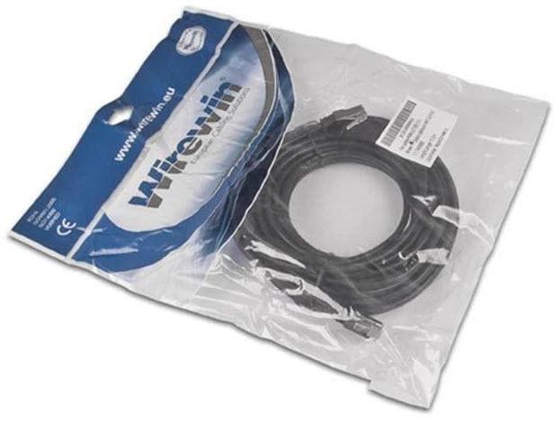 Produktbild Wirewin Outdoor Patchkabel: 2m, schwarz (U/FTP, CAT5e, 2 m)