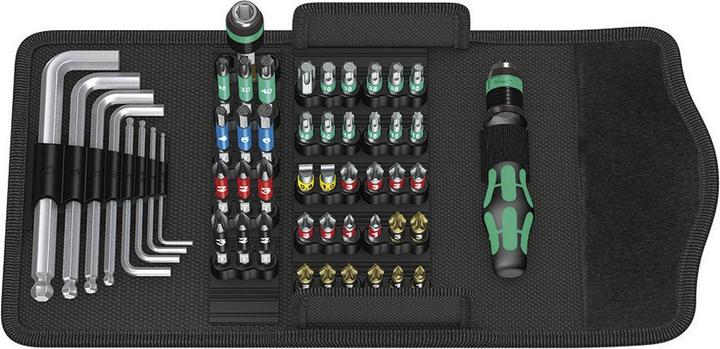 Produktbild Wera Kraftform Kompakt 100 (Innensechsrund TX M10, Innensechsrund TX M15, Innensechsrund TX M20, Innensechsrund TX M30, Kreuz Phillips PH M1, Kreuz Phillips PH M2, Innensechsrund TX M25, Innensechsrund TX M40, Kreuz Pozidriv PZ M1, Kreuz Pozidriv PZ M2, Kreuz Phillips PH M3, Kreuz Pozidriv PZ M3)