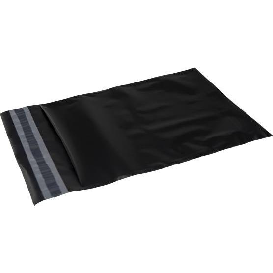 Thumbnail - B.N.T., Versandtasche + Luftpolstertasche, Forsendelsesposer PE A3 sort 340x420mm 100stk/pak - (100 stk.) (100 x)