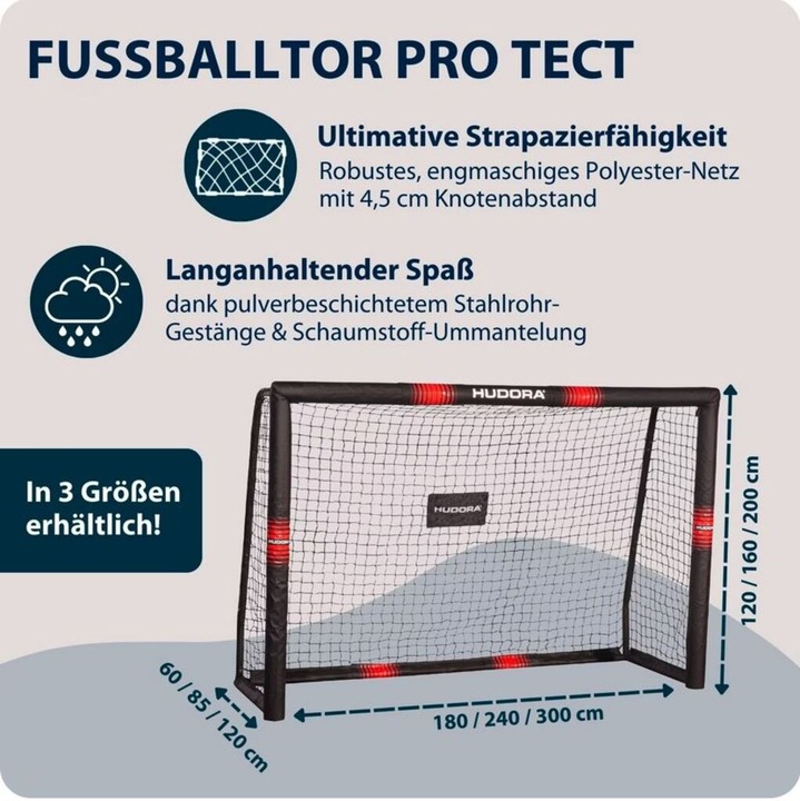 Produktbild Hudora Fussballtor Pro Tect 300