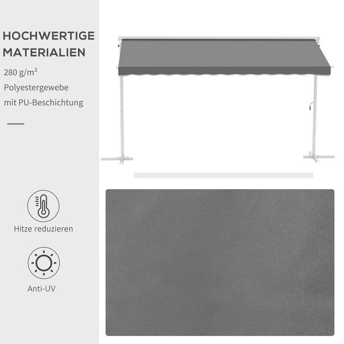 Actual product image Outsunny Garden awning (3.42 m)