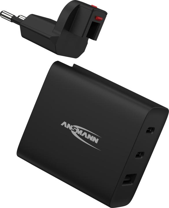 Actual product image Ansmann USB-Ladegerät Travel Charger TC315 / 3 A / 15 W / 3 Port (15 W, 3 ports)