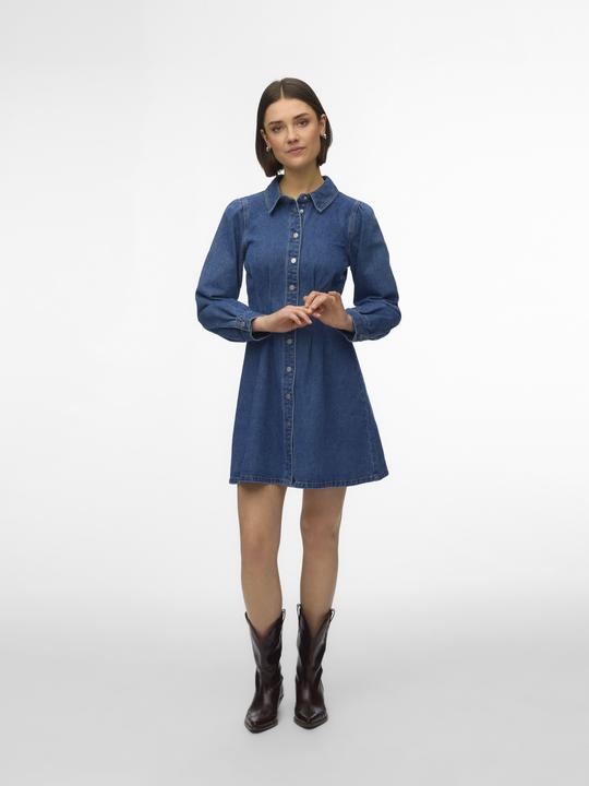 Image du produit Vero Moda VMMARGRIT Langes Kleid Jeanskleid (M)