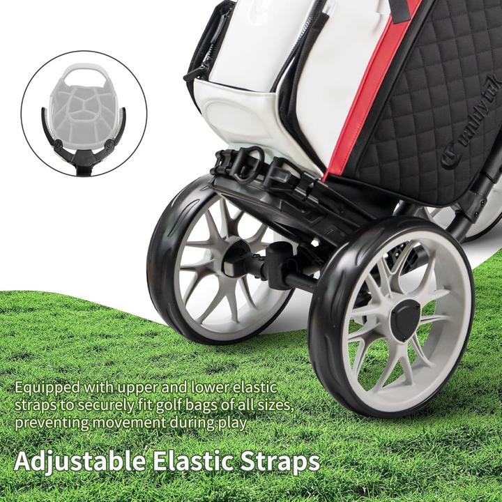 Immagine prodotto Caddytek Caddycruiser One Version 8 - One-Click Folding 4 Wheel Golf Push Cart, Zilver