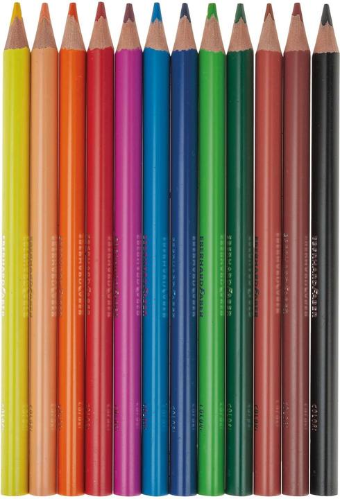 Produktbild EberhardFaber Farbstift Buntstifte 72x dick, weich, sortiert (72 x)