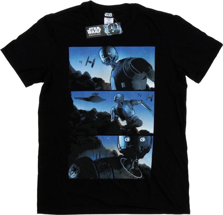 Produktbild Star Wars Rogue One K2SO Comic Strip TShirt (3XL)