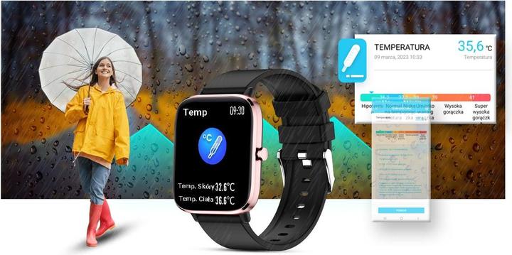 Immagine prodotto Giewont Smartwatch GW230-3 Oro Rosa Nero