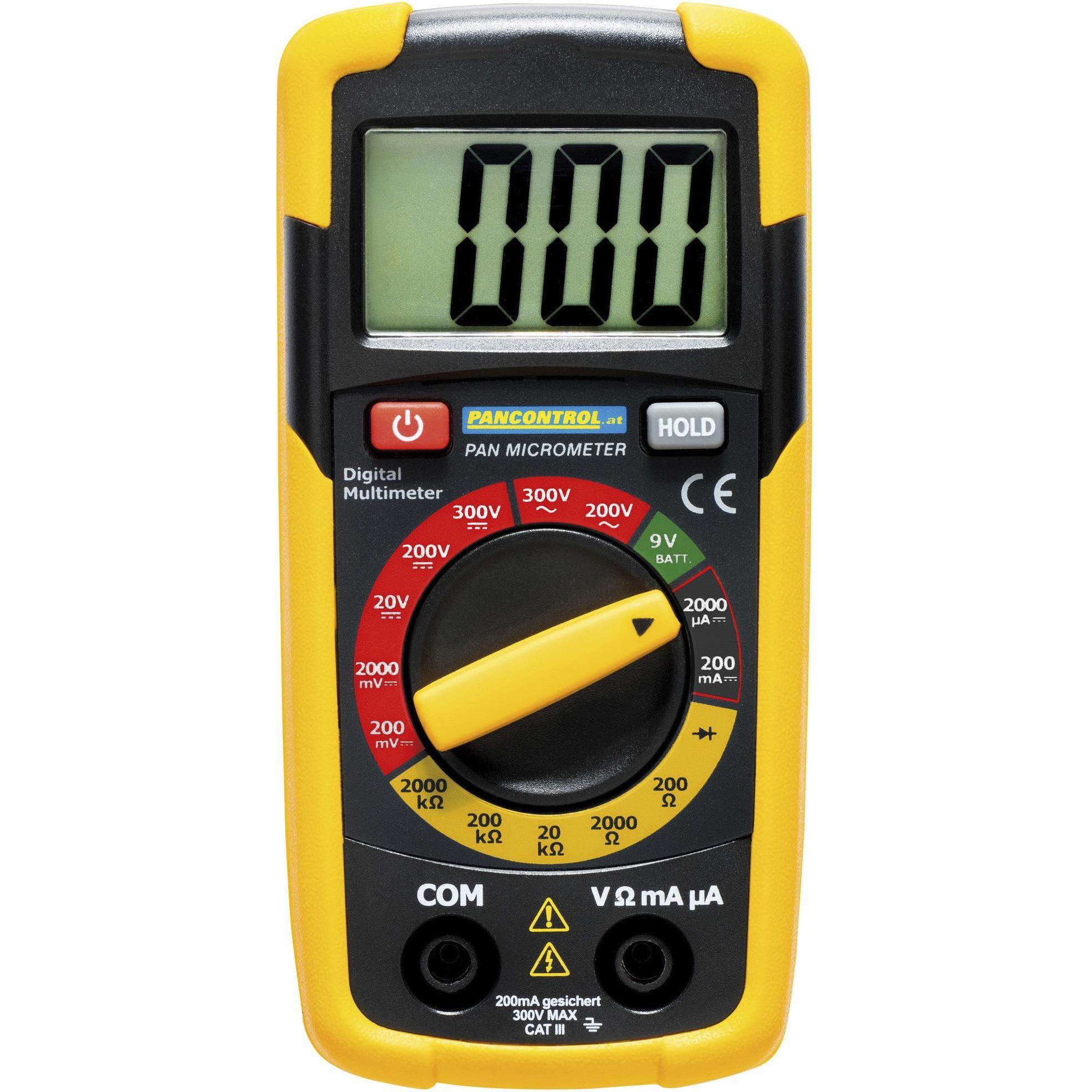 Pancontrol, Multimeter, PAN Micrometer (CAT III 300V)