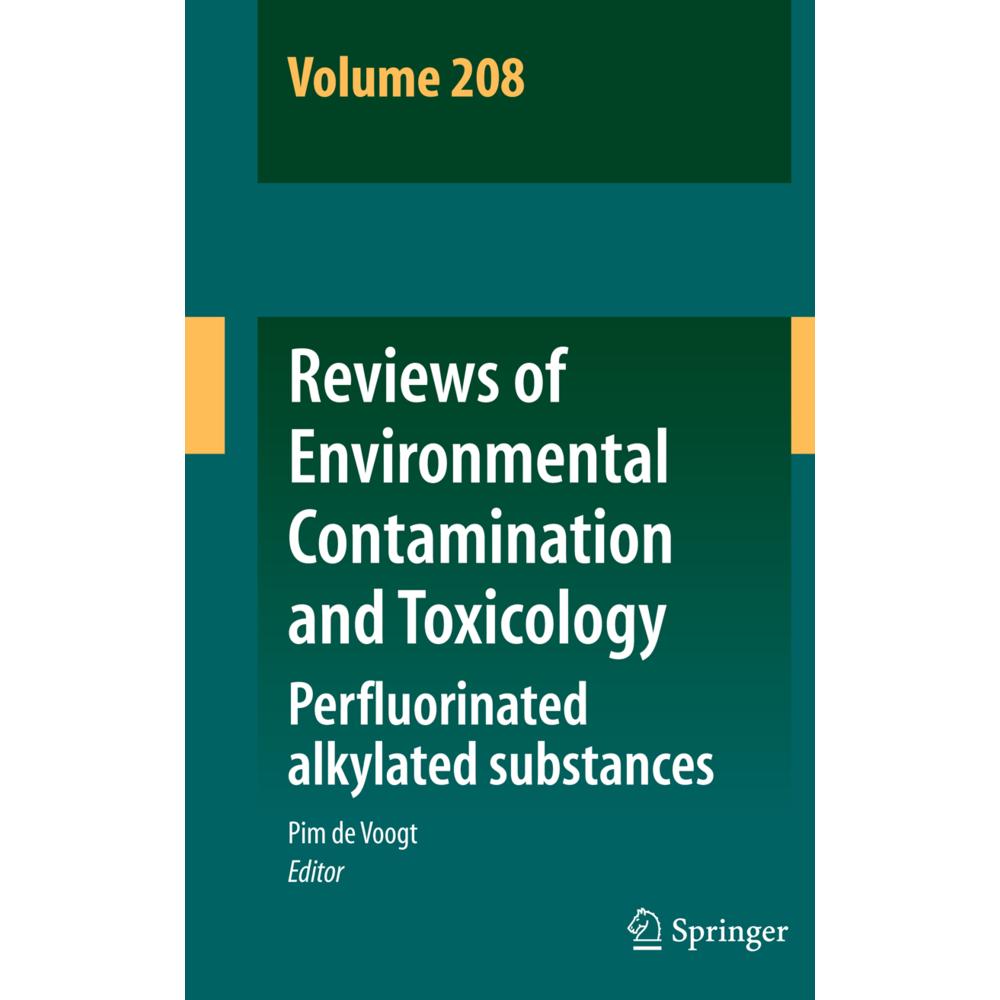 Reviews of Environmental Contamination and Toxicology Volume 208, Fachbücher von Pim de Voogt
