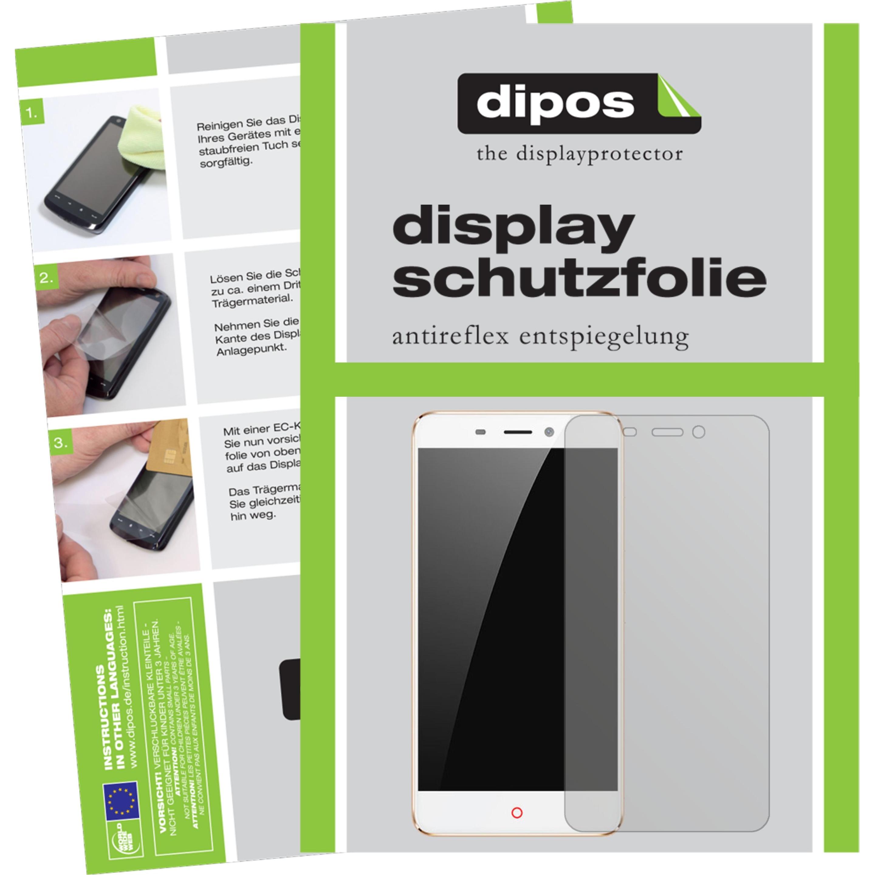Thumbnail - Dipos Displayschutzfolie Antireflex (6 Stück, ZTE Nubia N1), Smartphone Schutzfolie, Transparent
