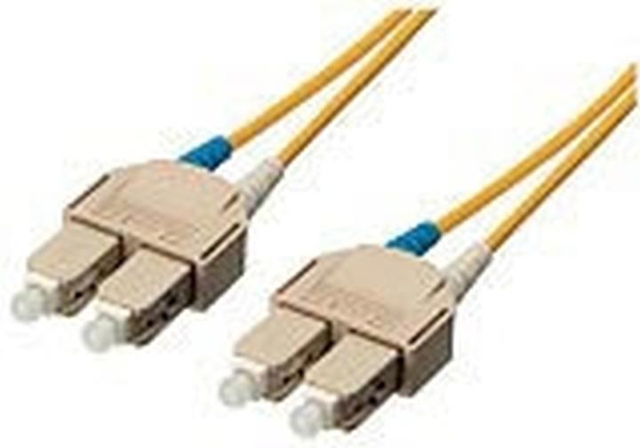 Actual product image equip FO patch cable SC->SC multimode duplex OM1 or (3 m)