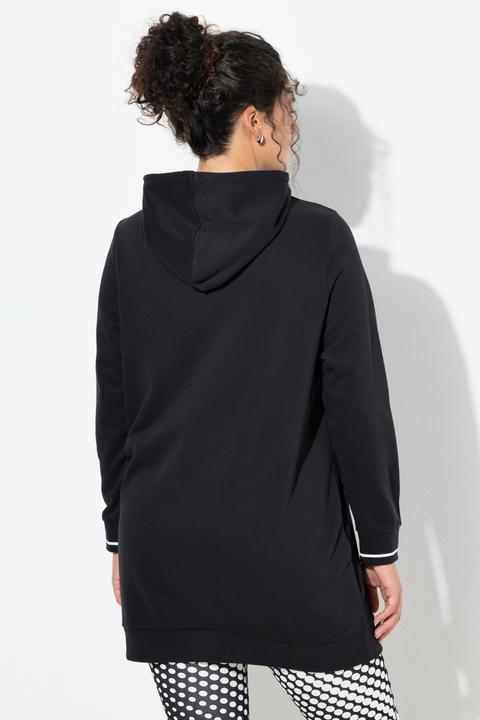 Produktbild Ulla Popken Long-Hoodie, Oversized, Kapuze, Langarm (58)