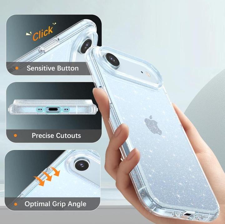 Actual product image Screenguard SuperGlitter Hybrid Case (Apple iPhone Air)