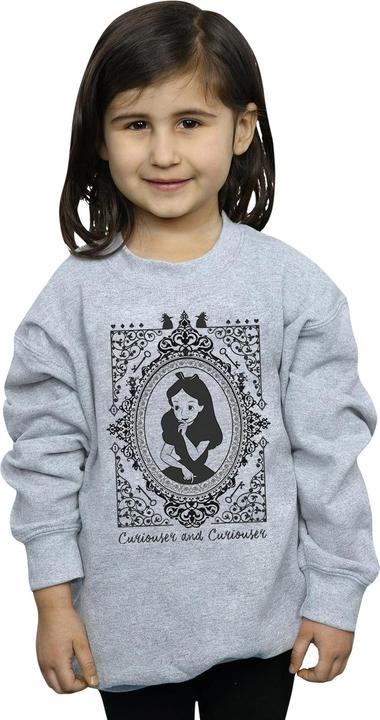 Produktbild Disney Mädchen Alice im Wunderland Rahmen Sweatshirt (116)